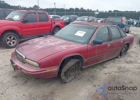 1993 Buick Regal Custom z USA, uszkodzony, nr VIN 2G4WB54T7P1442029